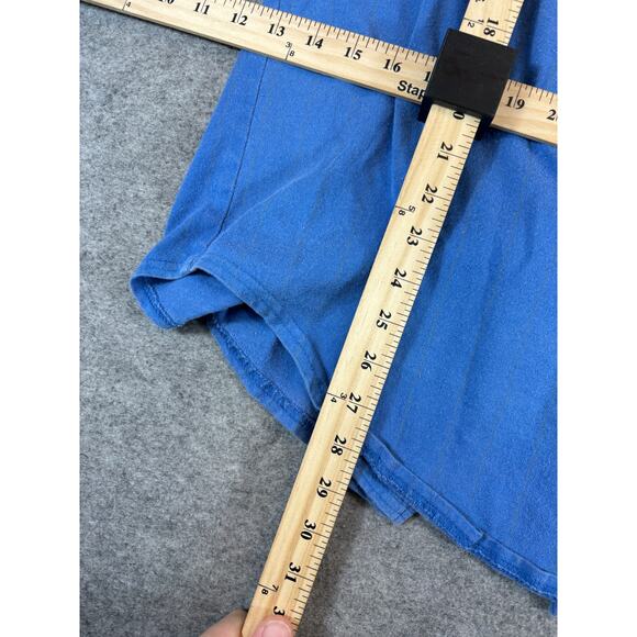 VINTAGE 90s Kansas Jayhawks Baseball Jersey Men XL Blue College Sportswear Retro - Picture 3 of 6